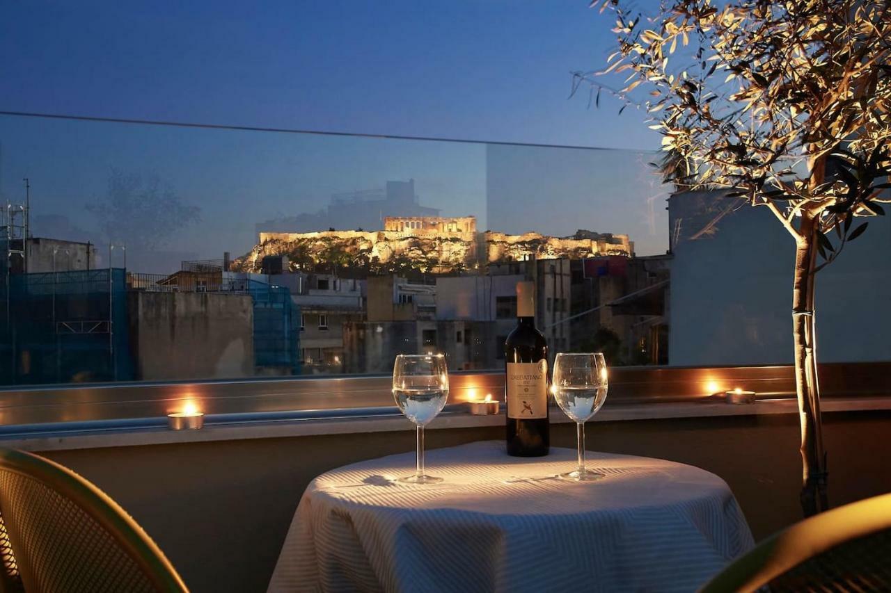 Spacious Suite W. Huge Balcony + Acropolis View Афины Экстерьер фото