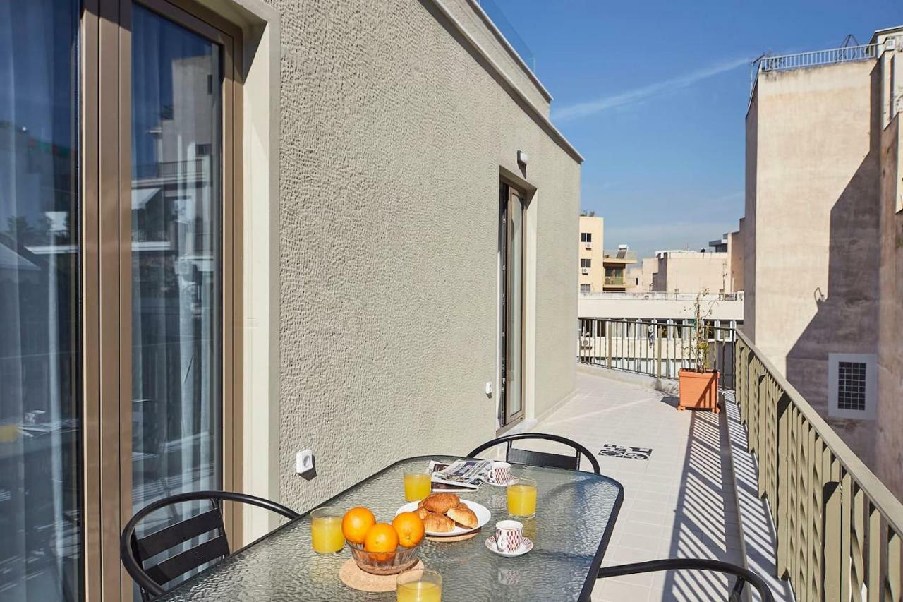 Spacious Suite W. Huge Balcony + Acropolis View Афины Экстерьер фото